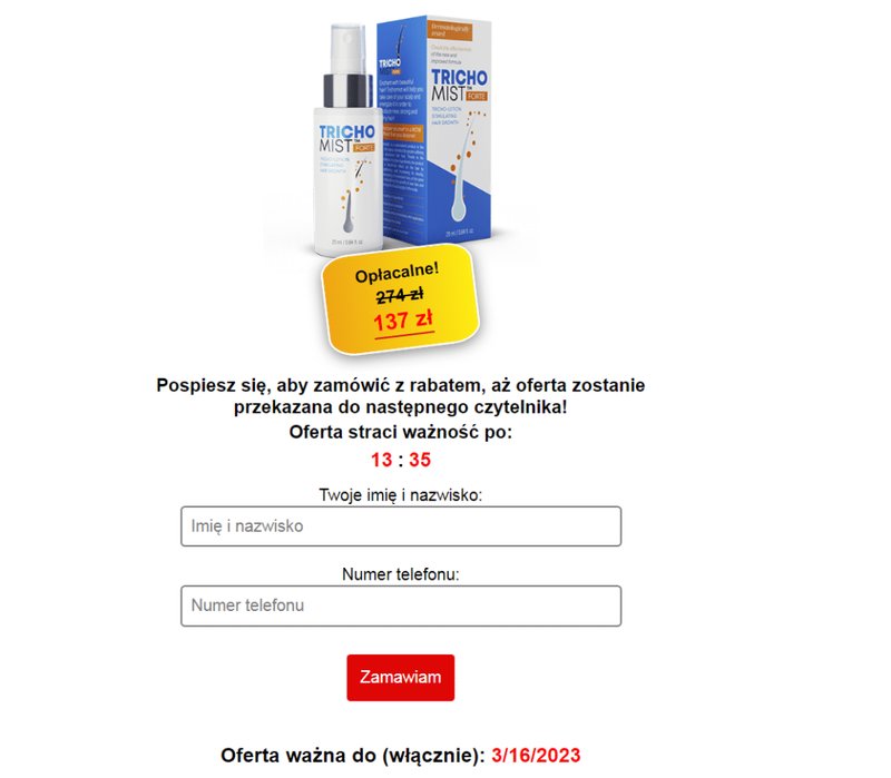 Trichomist forte opinie forum - Trichomist Forte - Rozwiązanie dla Problemów Włosów