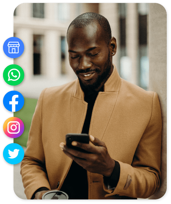 Integração com suas Redes Sociais e Marketplace